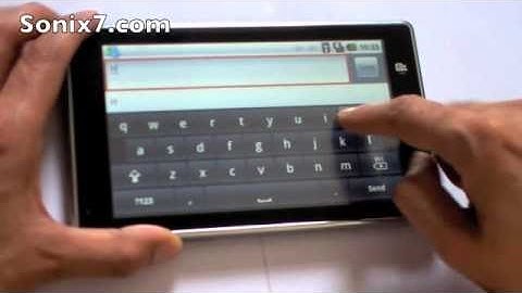 Sonix7 Android Tablet - MSN