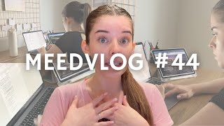 MEEDVLOG #44 - ROTINA DE UMA ESTUDANTE DE MEDICINA | ESTUDE COMIGO PRA PROVA + DIFÍCIL DO SEMESTRE