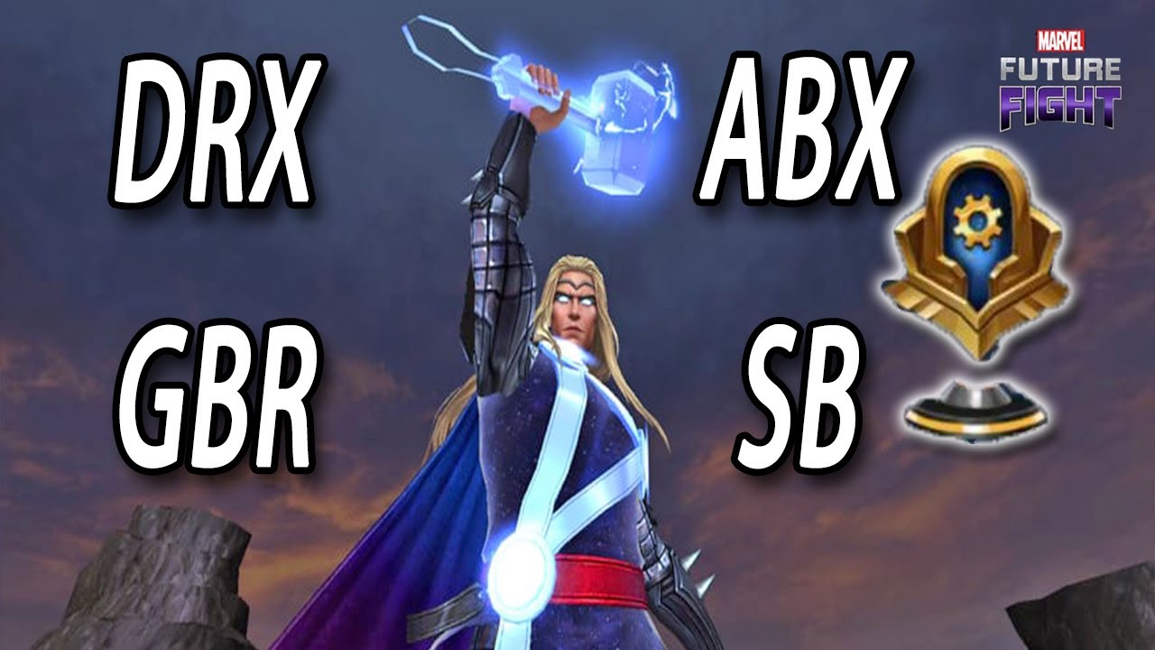 Thor T3 [F2P Build] 👉 ABX Universal Hero/ DRX/ GBR Galactus/ Squad Battle I Marvel Future Fight