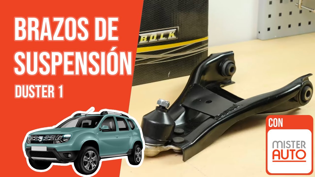 Cómo cambiar los brazos de suspensión Duster 1 🚗 YouTube