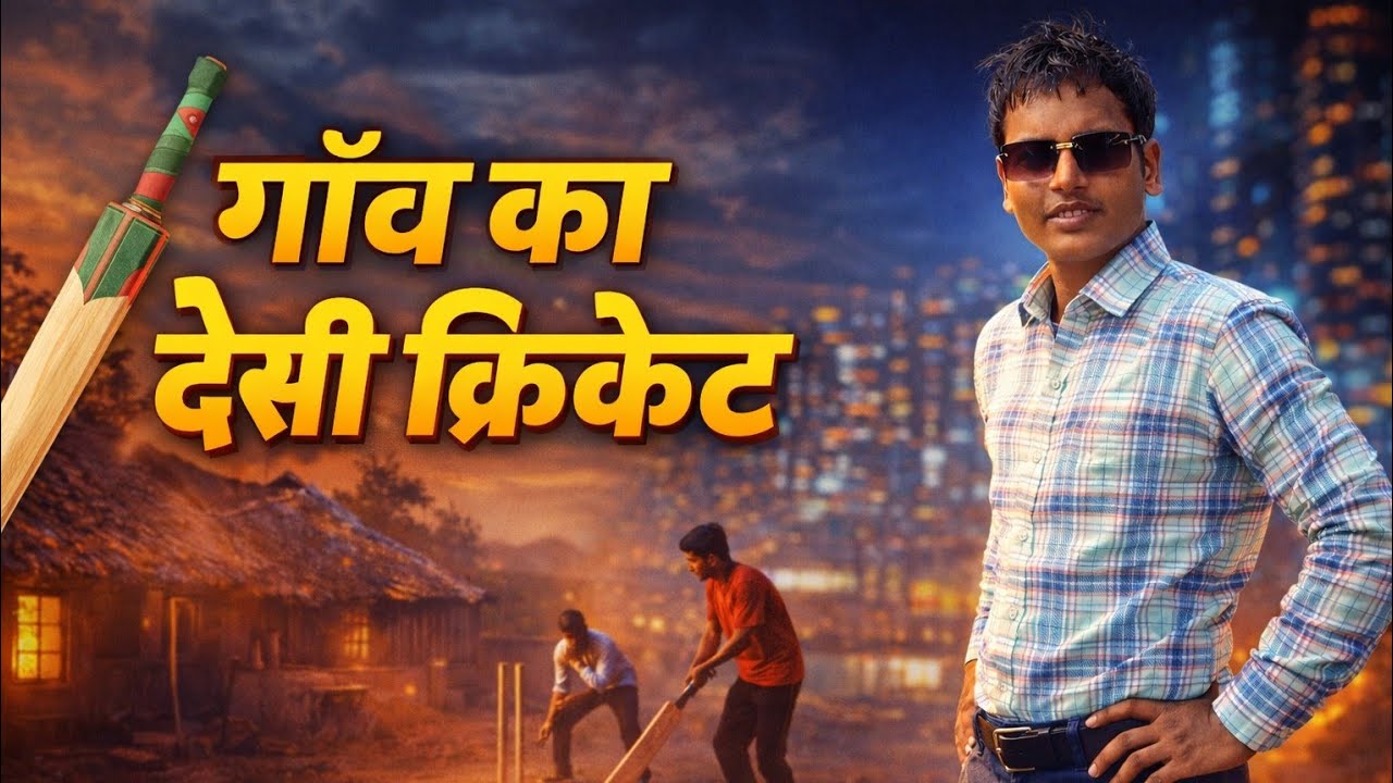 देसी क्रिकेट (गली क्रिकेट) वास्तव में एक अनूठा और रोमांचक अनुभव हैजो भारत में जुनूनमस्ती 