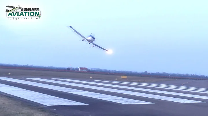 Socata Tampico TB-9 arrival to Hungaro Aviation Flight School