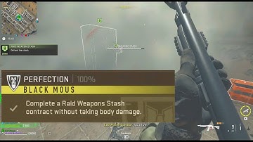 Raid Weapon Stash Contract Without Taking Body damage | DMZ