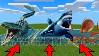 MCPE: DO NOT CHOOSE THE WRONG FARM (Megalodon, Mosasaurus & Giant Squid)