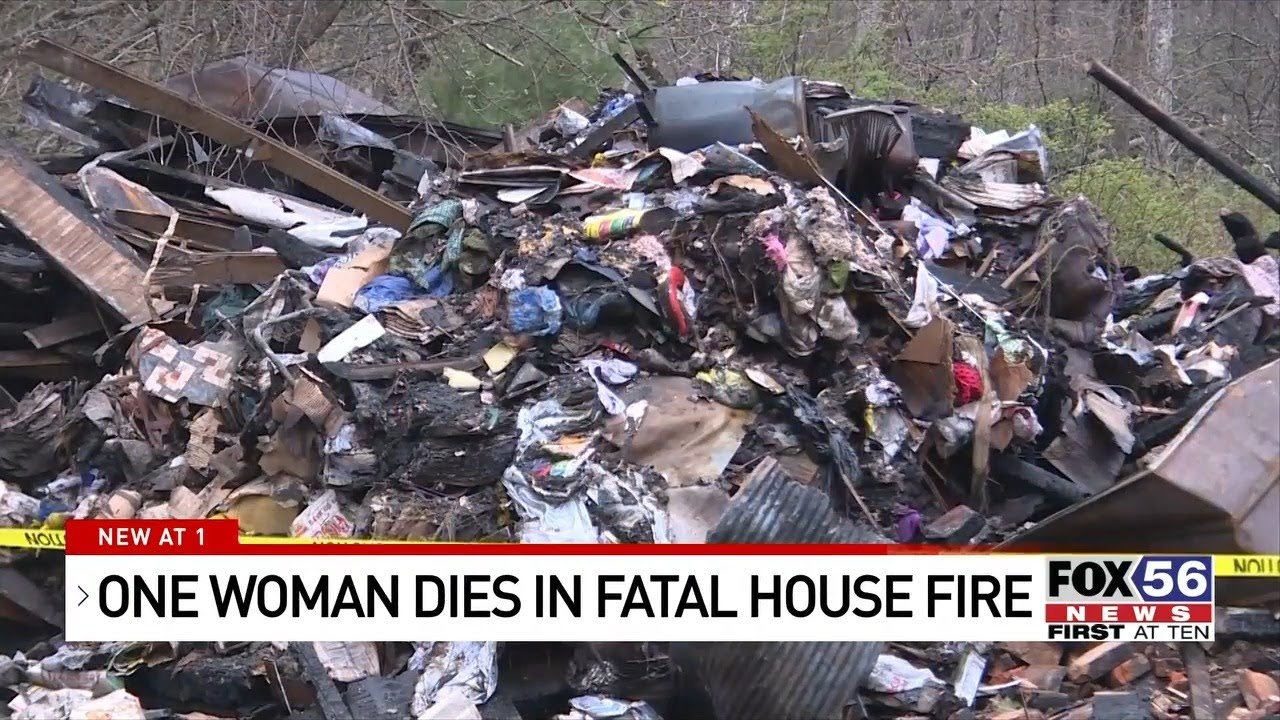 One woman dead after Lycoming County fire - YouTube