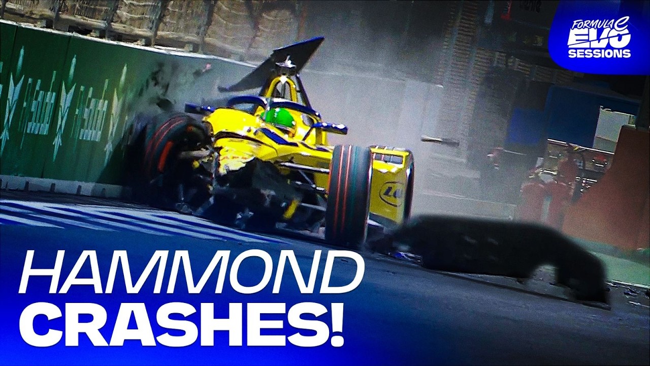 Izzy Hammond's EVO Sessions crash analysed | Formula E