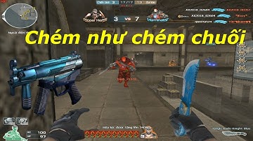 [ Bình Luận CF ] MP5K A4-Breeze, Jungle Knife-Knight Blue - Tiền Zombie v4