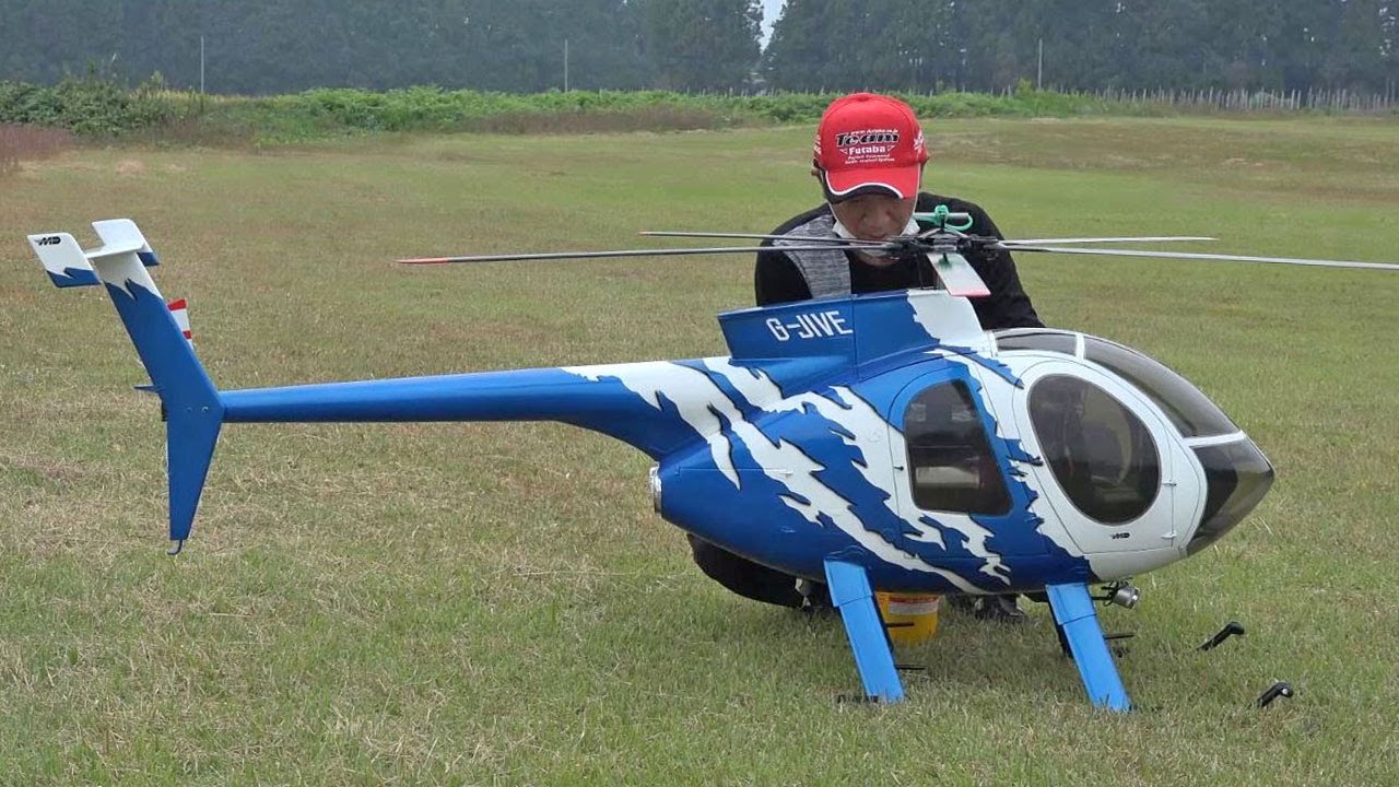 空箱】マスダヤ ヒューズ500ヘリコプター こびりつく