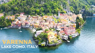 [4K] Walking tour of Varenna, Lake Como, Italy & Villa Cipressi Dinner at Monamour Apr. 2023