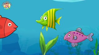 The three fishes | English moral story | kids moral story | Bed time story for kids . Update