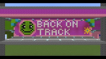 GEOMETRY DASH LEVEL 2 - BACK ON TRACK IN MINECRAFT!