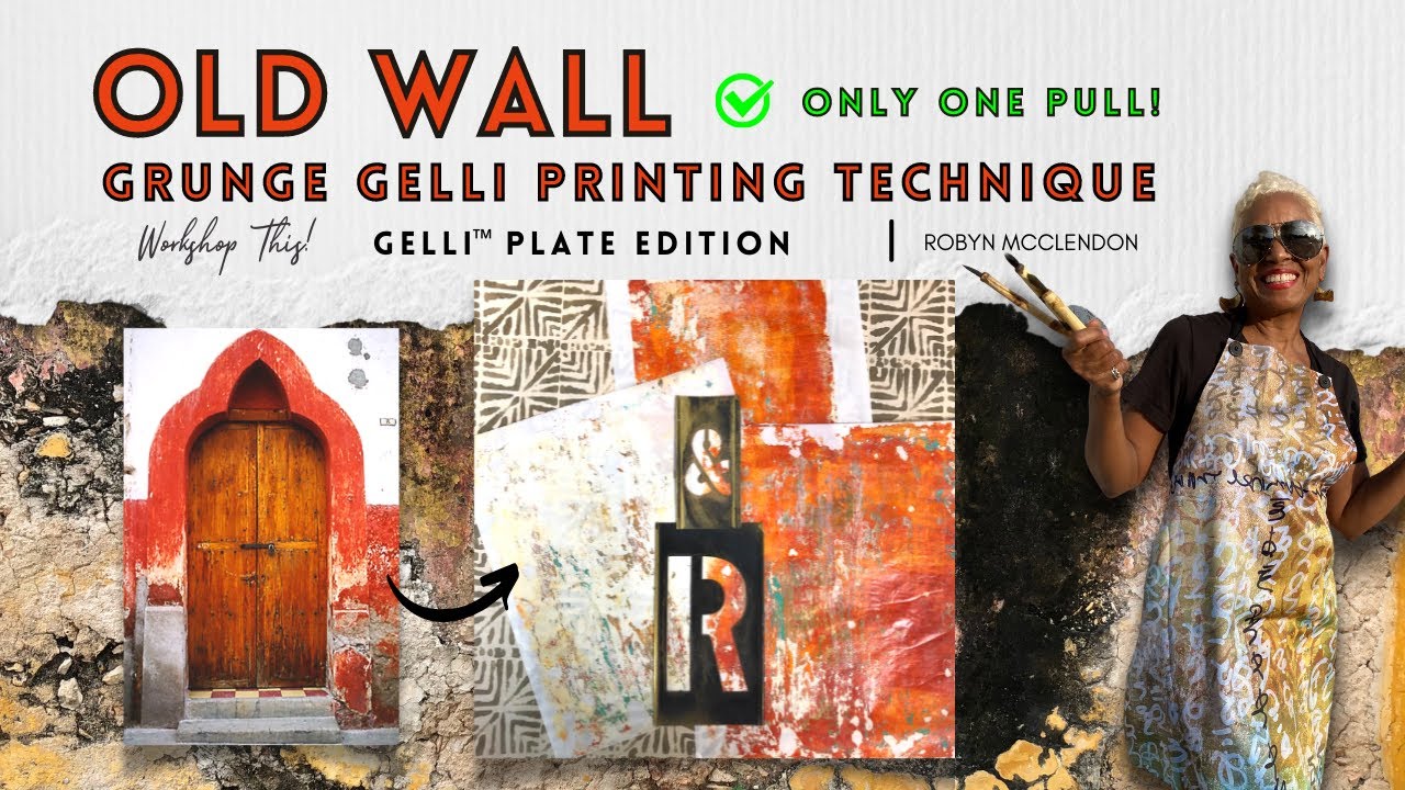 Gelli Printing: Is it really all it's cracked up to be? – Cry The Bird