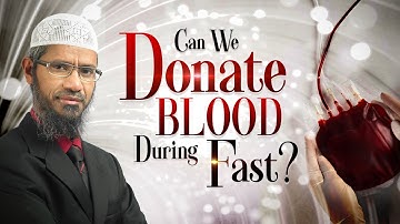 Can We Donate Blood During Fast?