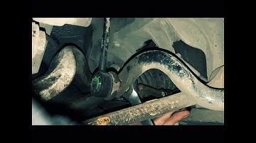 BMW E39 2002 530D 193 HP FRONT ANTIROLL BAR LINK REPLACEMENT  [IN 3 MINUTES!]