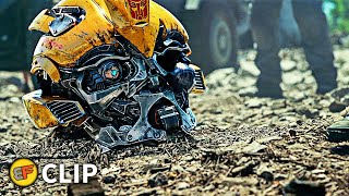 Bumblebee vs TRF | Transformers The Last Knight (2017) Movie Clip HD 4K