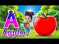 Phonics Song 2 with TWO Words in 3D - A For Airplane - ABC Alphabet Songs with Sounds for Children