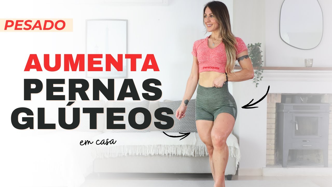 Treino RÁPIDO e PODEROSO: Aumenta Pernas e Glúteos em casa