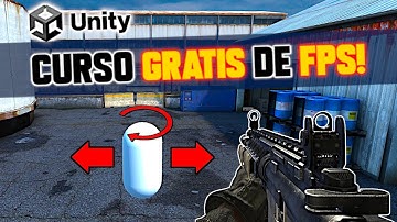 Como Criar FPS na UNITY | MOVIMENTAÇÃO PERSONAGEM UNITY | JOGO em PRIMEIRA PESSOA na UNITY