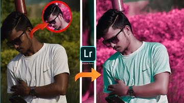 Pink Color Effect Lightroom Photo Editing Tutorial|| Lightroom Background Colour Change Preset🔥