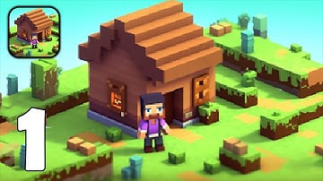 Craft Valley - Building Game - Part 1 - Gameplay Walkthrough
