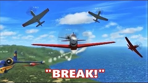 FSX Multiplayer CHAOS: P-51 Formation Flight over Hawaii (Part 2)