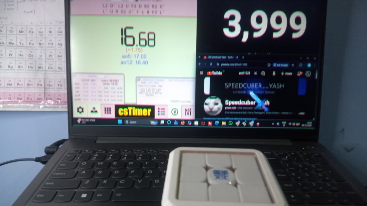 Speedcuber Yash  is live!