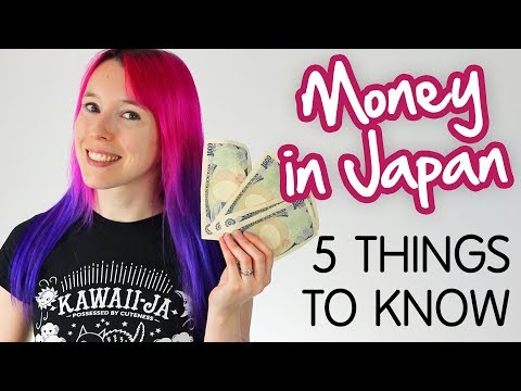 MONEY IN JAPAN: Credit Cards, Exchanging Cash & ATMs