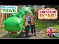 The world of dinosaur roar exploration and discovery trail  england family adventures