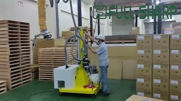 Thiết bị nâng hạ hút chân không thùng carton, Thiết bị nâng hạ thùng giấy #thietbinangha #fullsharp