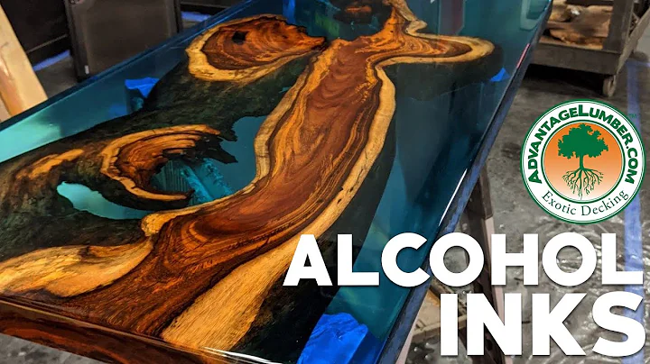 Alcohol Inks - [WiseInk - Get that Transparent Sea Glass Look!]