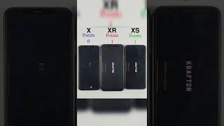iPhone X vs iPhone XR vs iPhone XS Pubg Test💥 Which one is faster??#shorts #pubgmobile #pubgtest