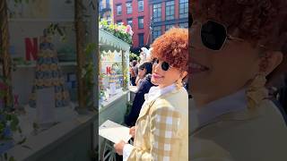 Bridgerton season 3 popup experience NYC #bridgerton #nycvlog