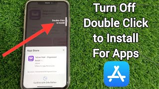 Disable Double Click to Install iPhone in iOS 17 2024