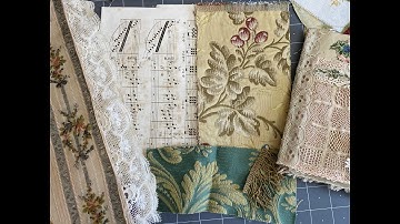 HOW TO MAKE an antique lace journal Part 1 | Sarting work on the cover and choosing pages