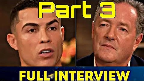 piers morgan cristiano ronaldo full interview Part 2 #cristianoronaldo #cristiano