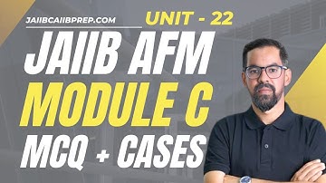 YTM & Bond Valuation | AFM UNIT 22  | AFM MCQS & CASES 2025 | JAIIB 2025 | JAIIB AFM By Mahesh Sir
