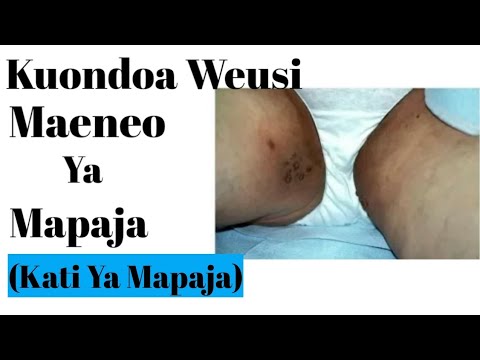 Video: Jinsi Ya Kuondoa Mapaja Ya Ndani