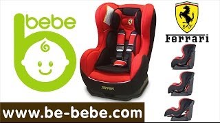 ร้าน be bebe จำหน่าย คาร์ซีทยี่ห้อ Ferrari  รุ่น Cosmo SP ใช้ได้ตั้งแต่เด็กแรกเกิด - 3 ขวบ Ferrari Infant Car Seat