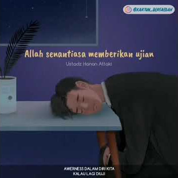 Story wa 1 Menit | Allah Senantiasa Memberikan Ujian - Ust. Hanan Attaki