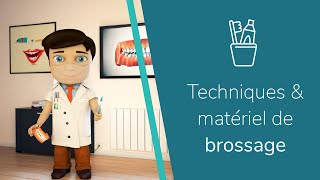 Nos Mascottes Présentent Les Techniques De Brossage