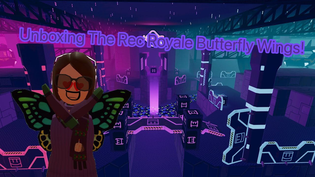 Unboxing The Rec Royale Butterfly Wings! (Rec Room) YouTube