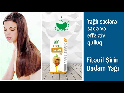 Saça Qulluq | Fitooil Şirin Badam Yağı - Herba Flora istehsalı