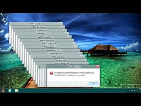 Windows Developer Preview Crazy Error!