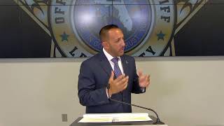 LIVE | Sheriff Carmine Marceno will be holding a press conference and making a statement regardin…