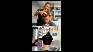 Tom Holland Cuts His Brother’s Hair (5/27/20)