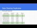 How to remove duplicates in Google Sheets