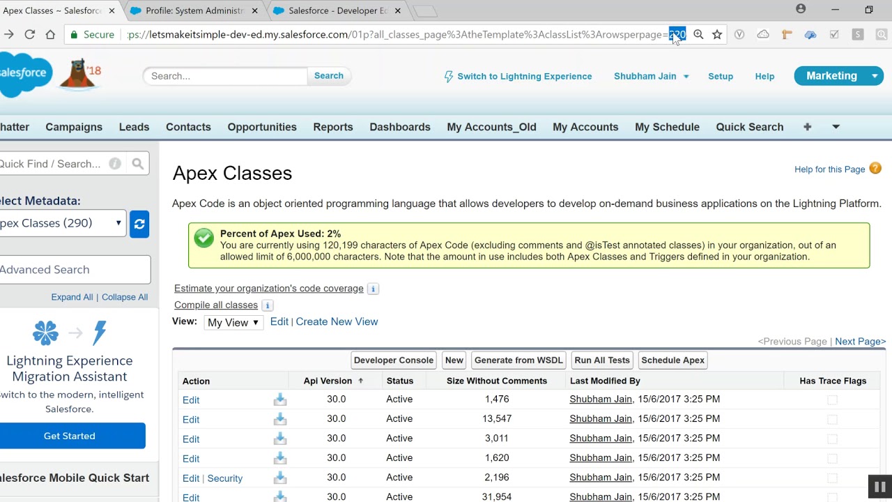 URL hack to view all records at once