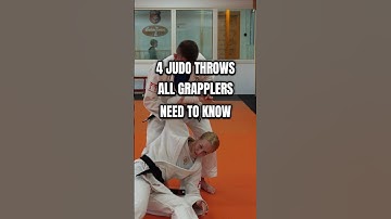4 Basic Judo Throws 🥋💥 #judo #bjj #judothrow #judotraining #дзюдо