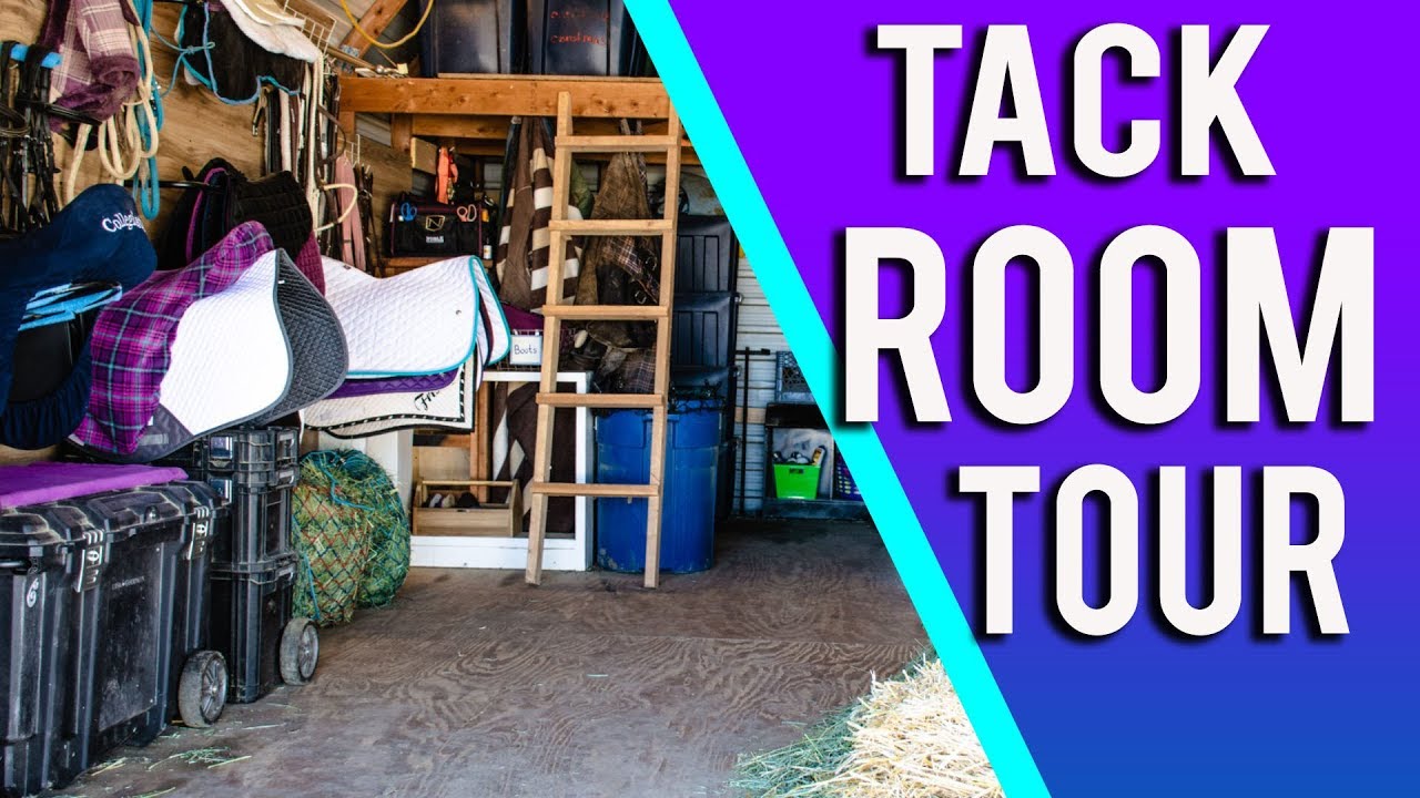 Updated Tack Room Tour - YouTube