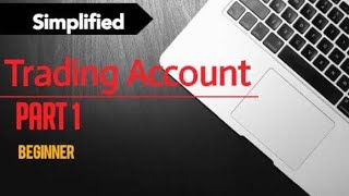 Income Statement (Trading Account) part 1 Introduction !Simplified screenshot 5